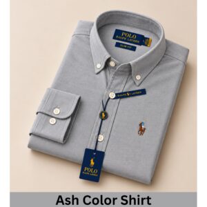 Ash Color Oxford Cotton